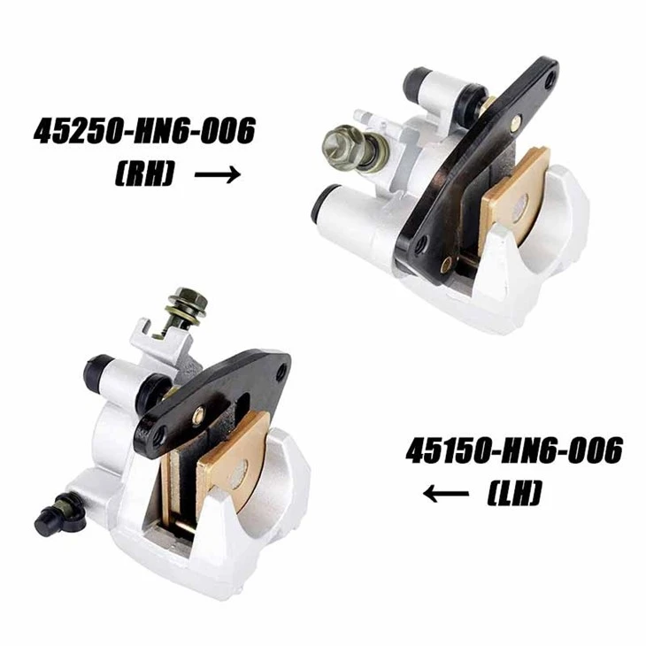 ATV UTV Brake Caliper For Honda TRX250 2001-2007 TRX300 1995-2009 TRX400 1999-2014 45150-HN6-006（LH）45250-HN6-006（RH）